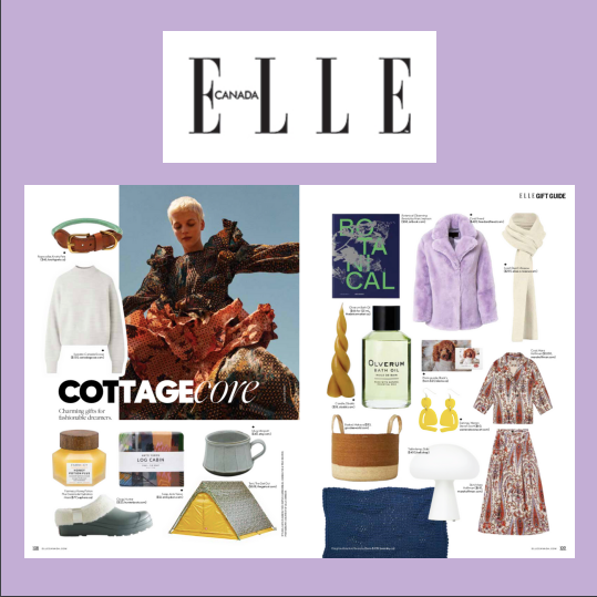 A FREED coat featured in Elle magazine.